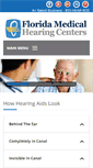 Mobile Screenshot of floridamedicalhearing.com